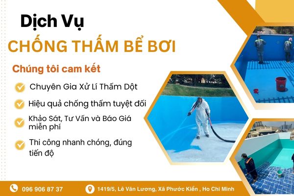 <p dir="ltr" style="text-align: center;" role="presentation"><span style="font-size: 14pt;"><strong>Chống Thấm Bể Bơi</strong></span></p>